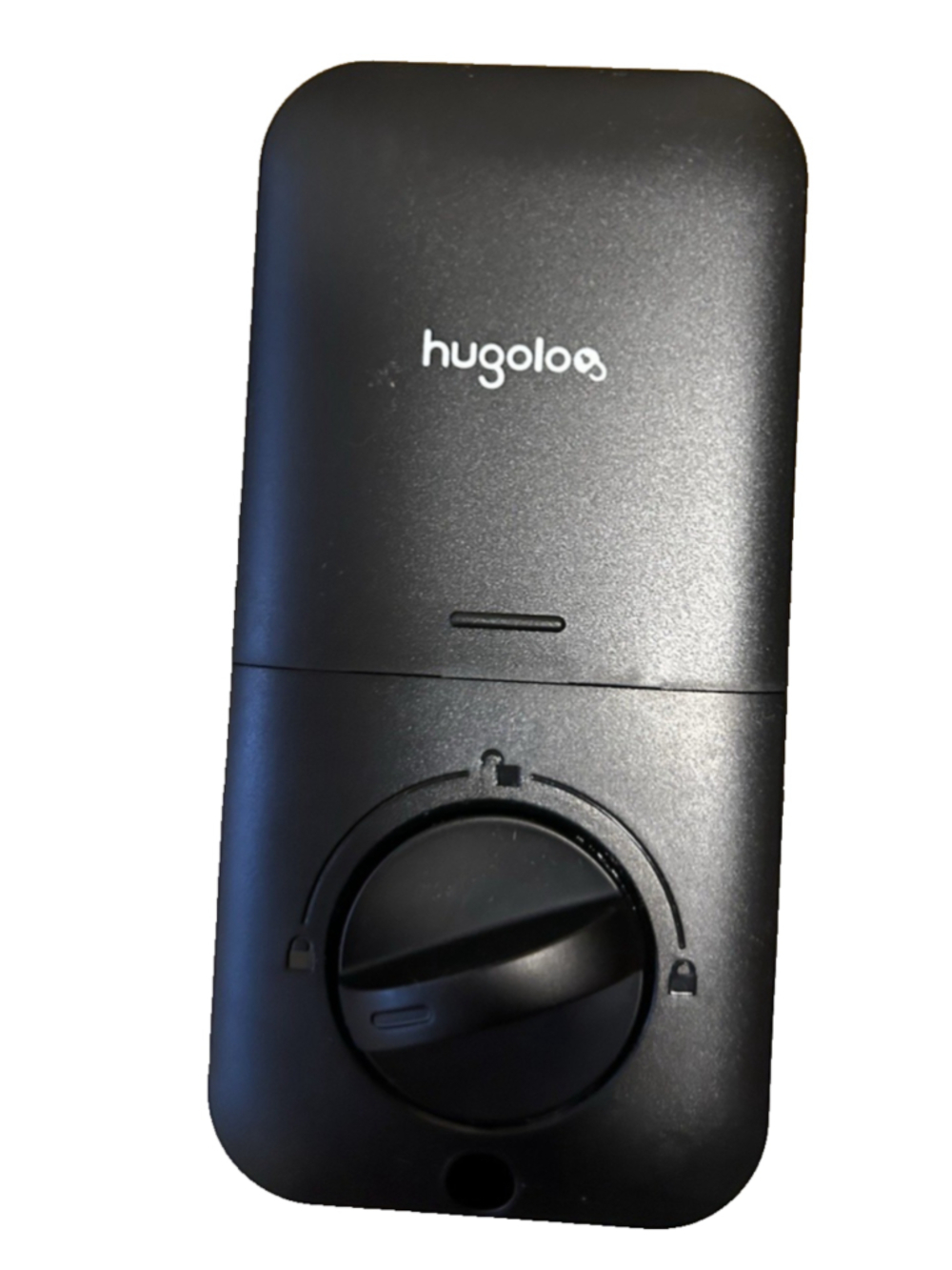 Hugoloo Keyless Entry Door Lock JU01 Fits Doors 1 3/8" to 2" Thick Black
